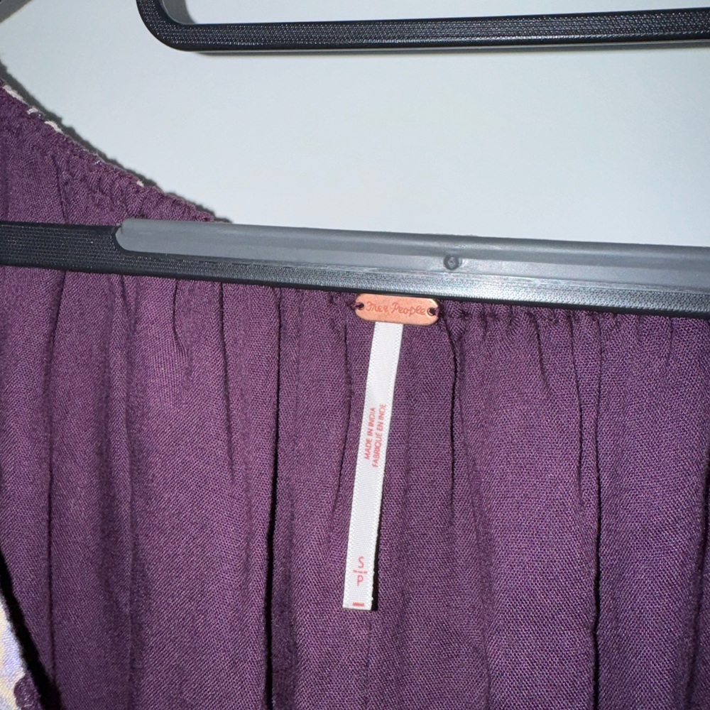 Free people small portia Floral Purple Dress - Picture 5 of 5